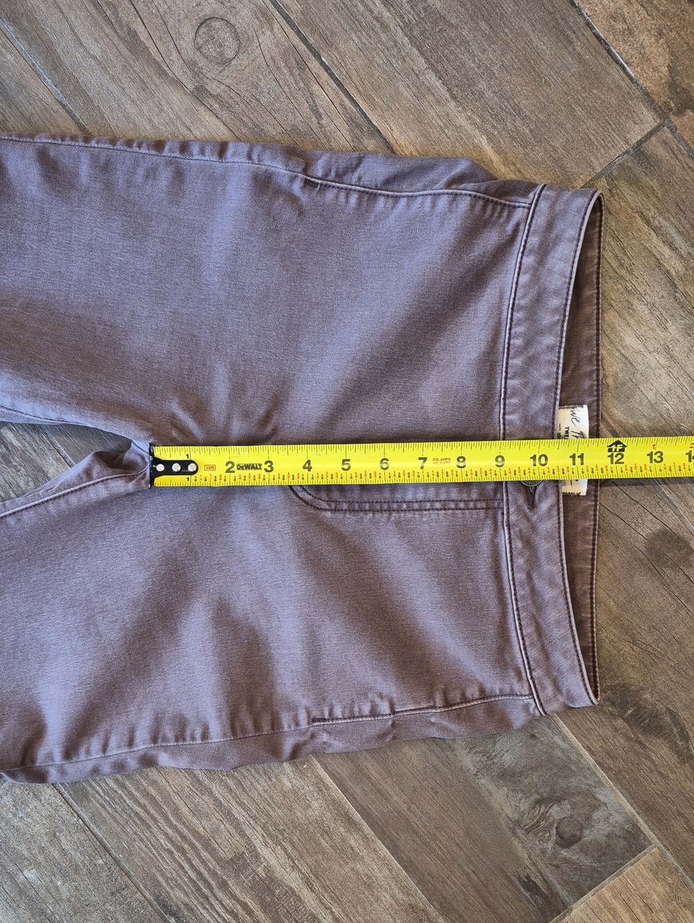 We the Free Grayish Purple High Rise Bell Bottom Flared Jeans, Size 27 - Picture 12 of 13